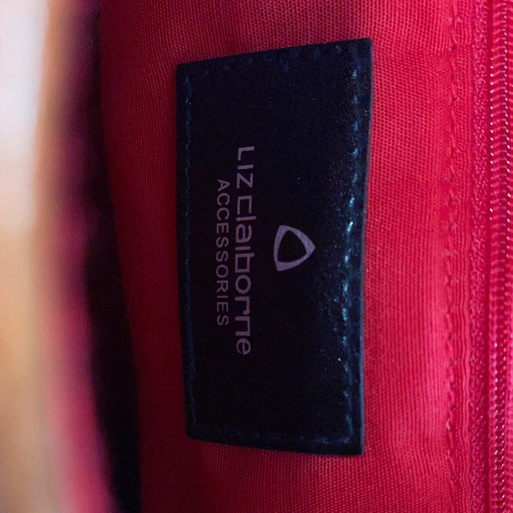 Liz Claiborne Brown Vegan Leather Shoulder Bag - Picture 3 of 6
